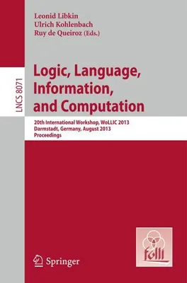 Obrázok produktu pre Logic, Language, Information, and Computation
