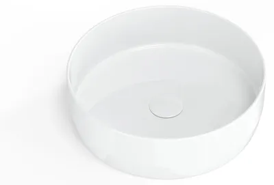 Produktbild von SAT Infinitio Aufsatzwaschschale Ø 39cm, weiß glänzend