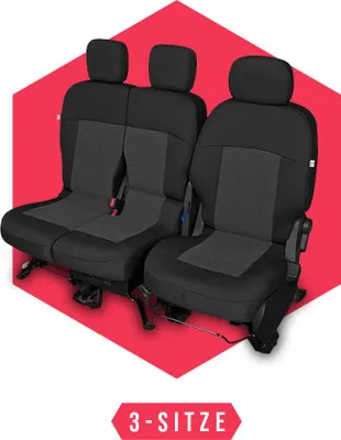 Immagine prodotto di Coprisedili auto su misura per Peugeot Partner II Furgon 08-18 1+2 anteriore