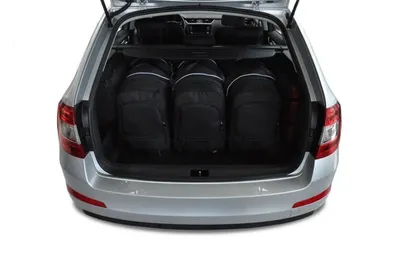 Produktbild von Skoda Octavia Kombi 2013-2020 Kofferraumtaschen Set 5 Stk