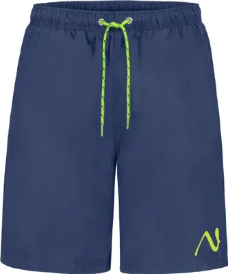 Zdjęcie produktu dla Nebulus Microfiber Badeshorts MIAMI Herren, Bermudashort, spodenki sportowe, P6983 - Herren, granatowo-limonkowy, 3XL