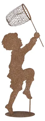 Zdjęcie produktu dla Clayre & Eef figurka dekoracyjna dziecko 33x13x88 cm brązowy metal