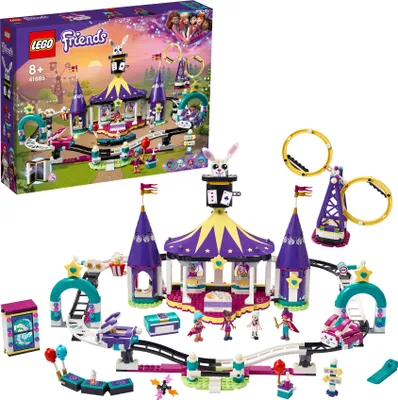 Obrázek produktu pro LEGO 41685 Friends Kouzelná pouťová dráha, zábavní park s kouzelnými triky pro děti, hračka