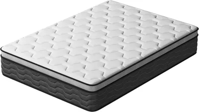 Produktbild von DEWINNER Matratze, 160 x 200 cm, Taschenfederkernmatratze und Memory-Schaum, ergonomisch, atmungsaktiv, ultraweicher Komfort, Dicke 30CM