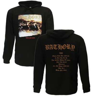 Produktbild von Bathory Blood Fire Death Kapuzenpullover - L