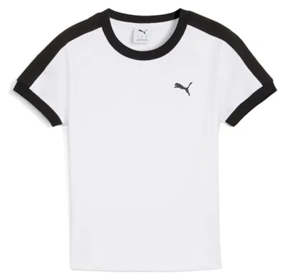Produktbild von Puma T7 Slim Tee - PUMA White, Größe:XL