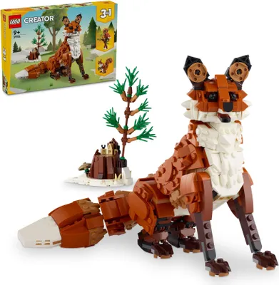 Image de LEGO CREATOR 3 IN 1 31154 Forest Animals Red Fox