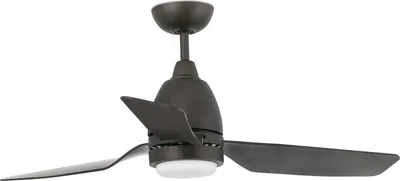 Produktbild von Deckenventilator mit LED Beleuchtung und Fernbedienung Fogo 112 cm