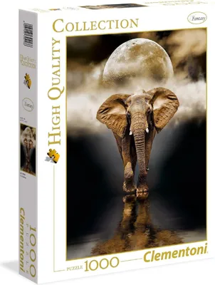 Produktbild von High Quality Collection - 1000 Teile Puzzle - Der Elefant