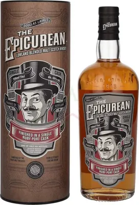 Produktbild von Douglas Laing THE EPICUREAN Lowland Blended Malt Ruby Finish Limited Edition 48.00 %  0,70 lt.