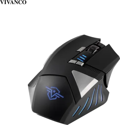 Obrázek produktu pro ViVanco™IT-MS G1, Pro praváky, USB Typ-A, 2750 DPI, Černá, Stříbrná