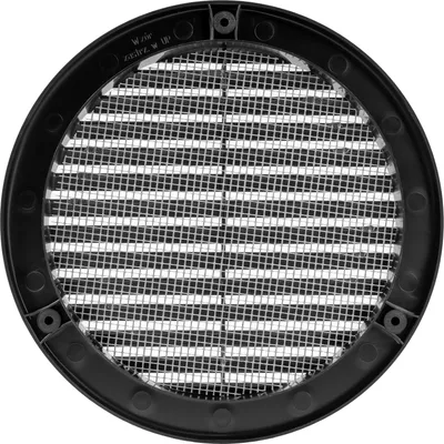 Produktbild von Ventilationsabdeckung - Braun - 100 mm - Insektenschutz