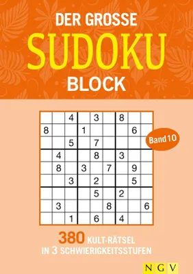 Produktbild von Der große Sudoku Block Band 10