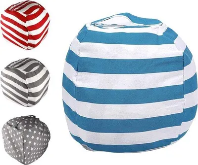 Zdjęcie produktu dla Torba do przechowywania zabawek, 61 cm, idealna do przechowywania ubrań, zabawek i przedmiotów codziennego użytku, zamykana na zamek błyskawiczny, dla dzieci