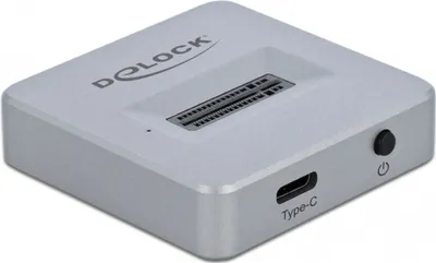 Produktbild von Delock M.2 Dockingstation für M.2 NVMe PCIe SSD mit USB Type-C Buchse