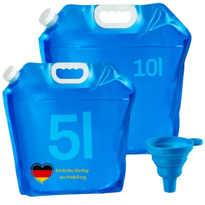 Produktbild von Wasserkanne faltbar, BPA-frei, 5L und 10L, für Camping