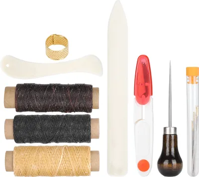 Produktbild von Nähset,Leder Nähreparaturset,Lederreparaturwerkzeug,Lederhandwerk DIY Werkzeug,Nähreparaturset,Lederwerkzeuge