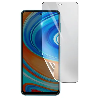 Immagine prodotto di 3mk, Protezione dello schermo in idrogel resistente agli urti e ai graffi per Xiaomi Redmi Note 9 Pro Max, trasparente
