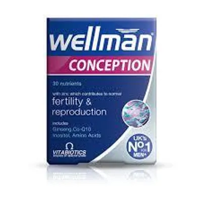 Produktbild von Vitabiotics Wellman Conception 30 tabletek
