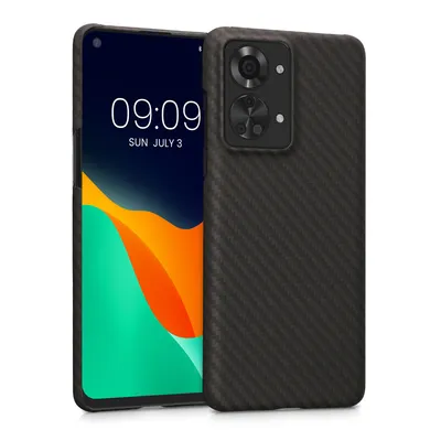 Produktbild von kalibri Schutzhülle kompatibel mit OnePlus Nord 2T 5G - Hülle Aramid - Handy Cover Case Handyhülle Schwarz matt