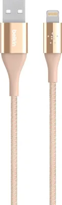 Produktbild von Belkin DuraTek, 1,2 m, USB A, Micro-USB B, USB 2.0, Männlich/Männlich, Gold