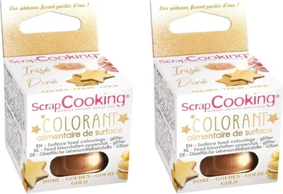 Produktbild von Goldene Lebensmittelfarbe in Pulverform 10 g