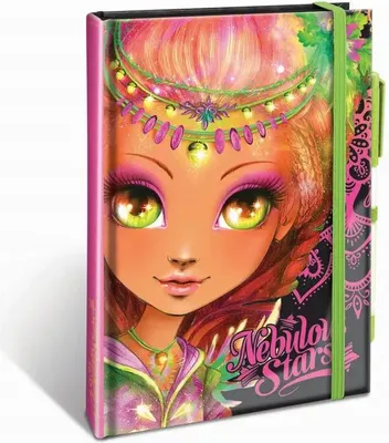 Produktbild von Nebulous Stars Arts & Crafts Hochwertiges schwarzes Notizbuch - Hazella