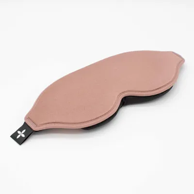 Produktbild von Schlafmaske für Damen und Herren, Schlafmaske für Seitenschläfer mit tiefen Augenhöhlen für die Wimpern, 100 % lichtundurchlässige Schlafmaske, komfortable Reise-Schlafmaske, rosa