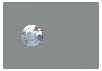 Produktbild von Türklingel Rectangle in Grau Metallic