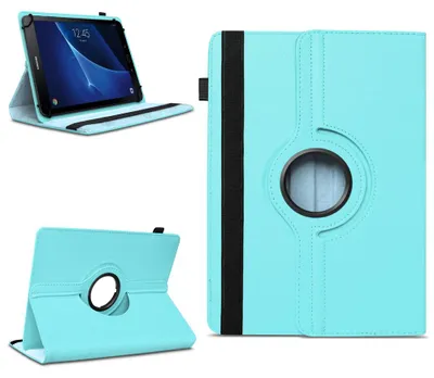 Produktbild von Schutzhülle für Samsung Galaxy Tab A6 10.1 2016 2019 Tablet Hülle Tasche DrehbarFarben:Türkis