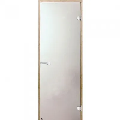 Immagine prodotto di Porta per sauna Harvia Frame – Legno di abete rosso / Vetro satinato / 70 x 190 cm