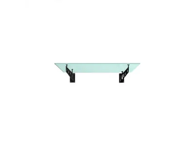 Produktbild von Glaszentrum Hagen 120x90 cm Glasvordach Weiß BK-S