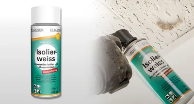 Produktbild von Jaeger 124 Isolierspray weiss 200ml