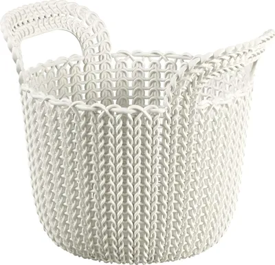Zdjęcie produktu dla Curver Koszyk Pojemnik 3L Organizer Okrągły Krem