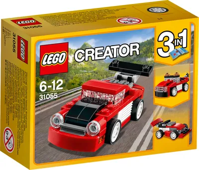 Produktbild von LEGO® Creator Roter Rennwagen 31055