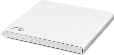 Produktbild von Famanu Externe DVD-Laufwerk Ultra Slim - USB 3.0, kompatibel mit Windows 10 und Mac OS, weiß