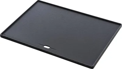 Obrázek produktu pro Litinový rošt a plech na pečení - Smaltovaný povrch - Nerezový a žáruvzdorný | Rozměry: 41,3 x 30,5 cm | Barva: antracitová