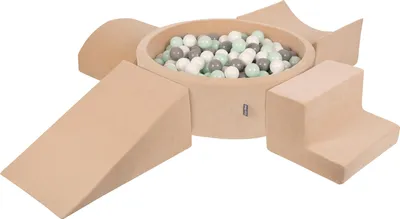 Produktbild von KiddyMoon Spielplatz Velvet Schaumstoff PPZP-OK30V-115