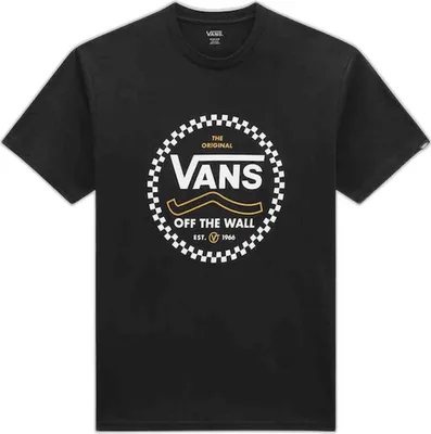 Produktbild von Vans Abgerundetes Grafik-T-Shirt, Schwarz XL