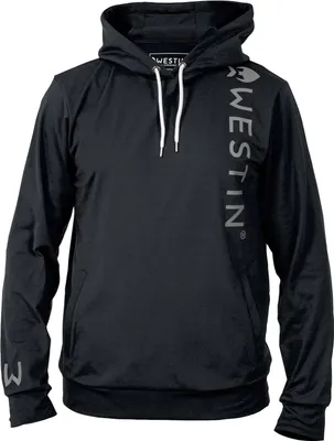 Produktbild von Westin Vertical Tech Hoodie Black - Angelpullover, Größe:M