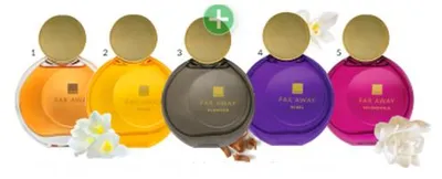 Image de Coffret Avon 5 parfums Far Away EDP