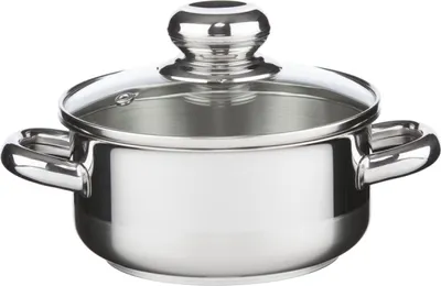 Produktbild von Premium Kochtopf mit Deckel, Durchmesser 15 cm, Volumen 1,0 l