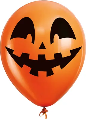 Produktbild von Halloween Kürbis Ballons Orange als kinderfreundliche Deko 10 St.