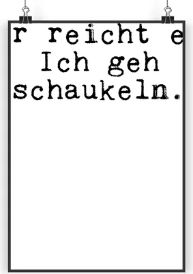 Produktbild von Mr. & Mrs. Panda Bild Mir reicht es! Ich... DIN A3 - Schwarz - Geschenk, Spruch, Neustart, Sprüche, Glizer Weisheiten Zitate Lustig Weisheit Worte, Wandbild, Kunstdruck