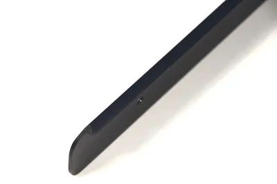 Produktbild von IHC Endleiste Winkelleiste Seiteleiste Arbeitsplatte Leiste Küche Schwarz 28mm Aluminium mit Schraubenlöcher Links