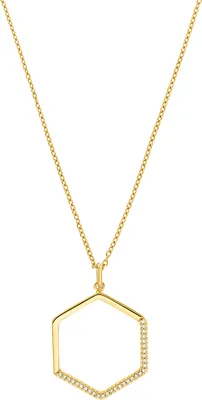 Produktbild von S.Oliver Kette 2031442 Silber vergoldet