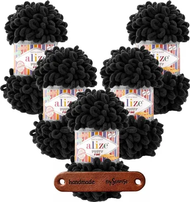 Produktbild von 5 x ALIZE Puffy Fine 1060 mit Label