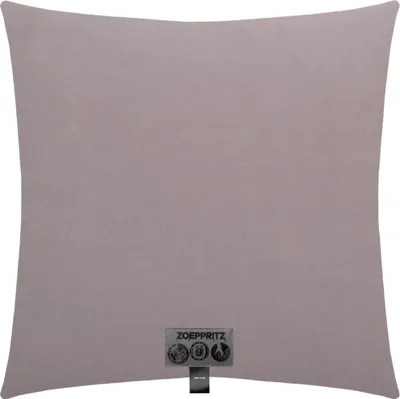 Produktbild von Zoeppritz Kissenhülle Soft-Fleece Farbe light grey Größe 50x50