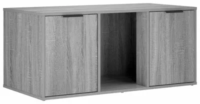 Obrázok produktu pre vidaXL, mačacia toaleta, nábytok, farba: sonoma, rozmer: 100 x 49 x 45 cm, materiál: drevotrieska
