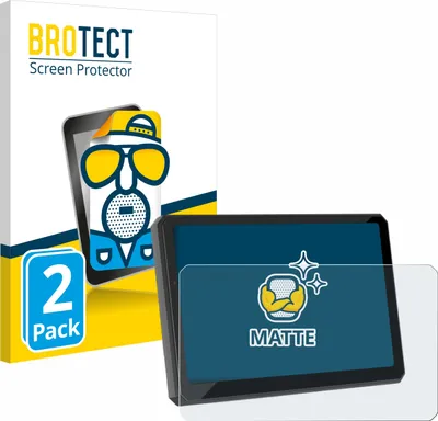 Produktbild von 2x BROTECT Schutzfolie für Carpuride W712D 7" Displayschutz Displayschutzfolie Folie Matt Entspiegelungsfolie